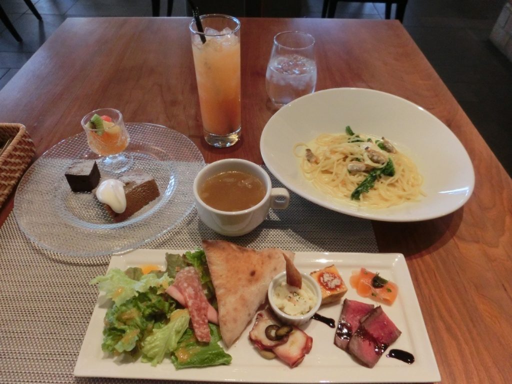 トラットリア コンフォール、ランチ「プランツォ」