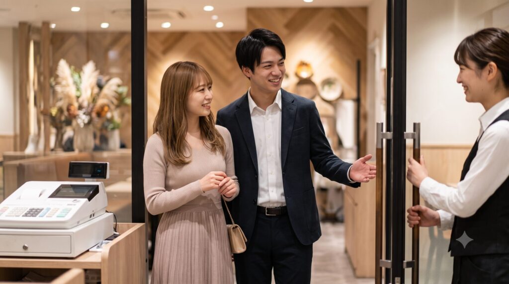 8 お店選び以上に見られている当日の振る舞い