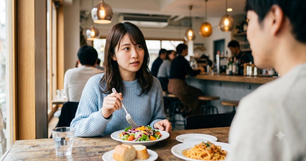 2.1 ランチ中の会話でこの後の予定・イメージを自然に聞き出す