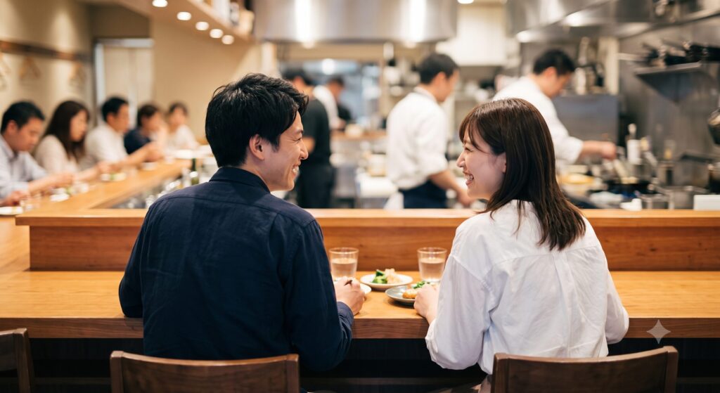 カウンター・テーブル席という選択肢も