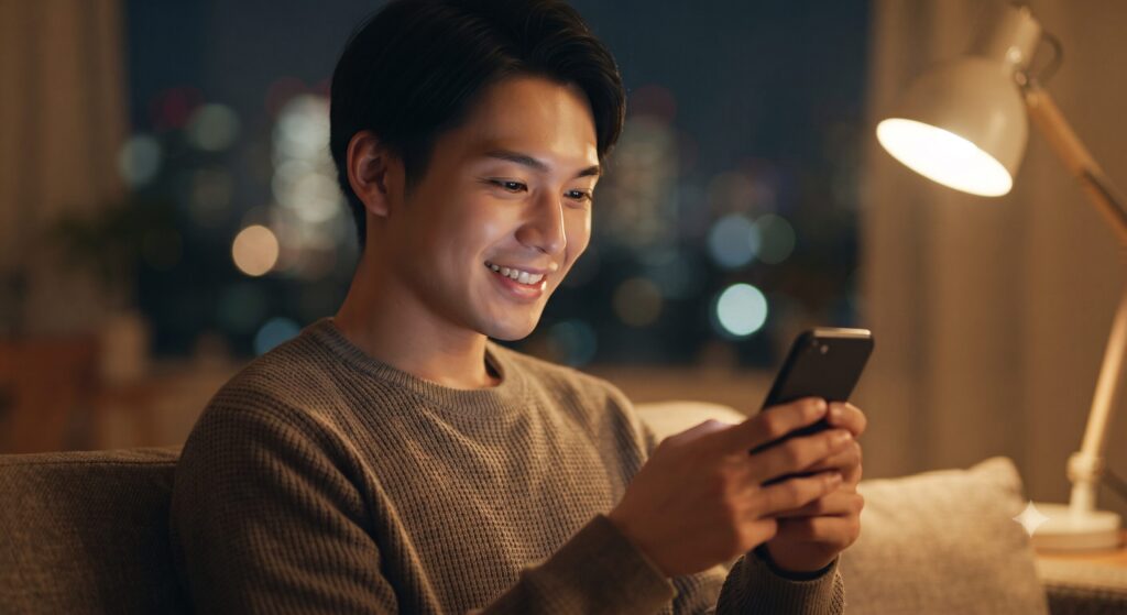 LINEでデートに誘うベストな時間帯とは