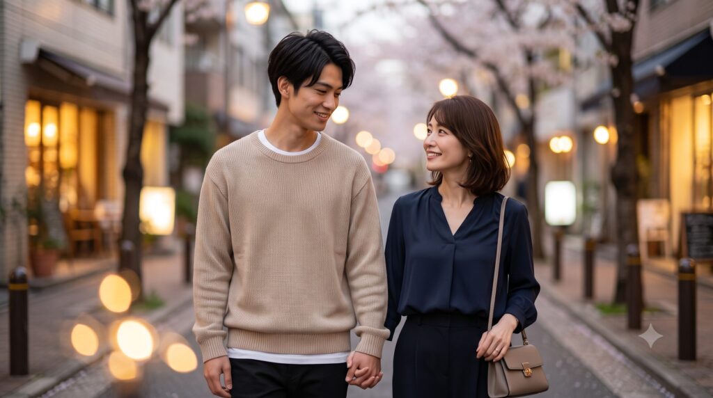 手を繋ぐタイミングと女性が発する「脈ありサイン」
