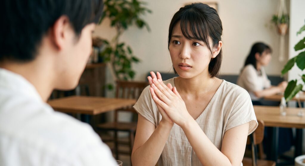 手汗は女性自身も気にしている