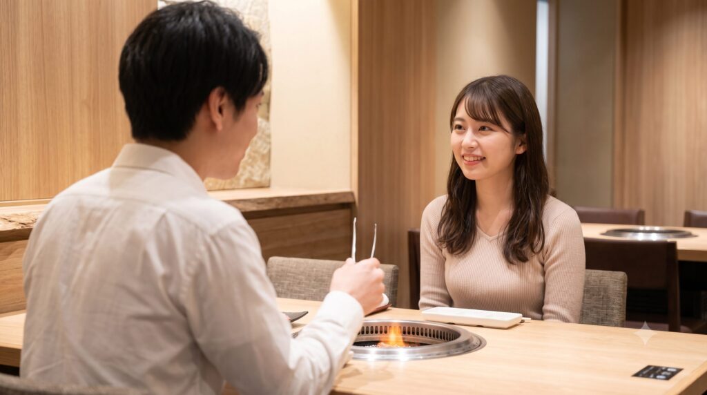 当日の好感度を爆上げする！スマートな「焼き方・気遣い・会話」
