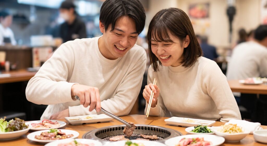焼肉は最強のモテコンテンツ！距離が自然と縮まる心理効果