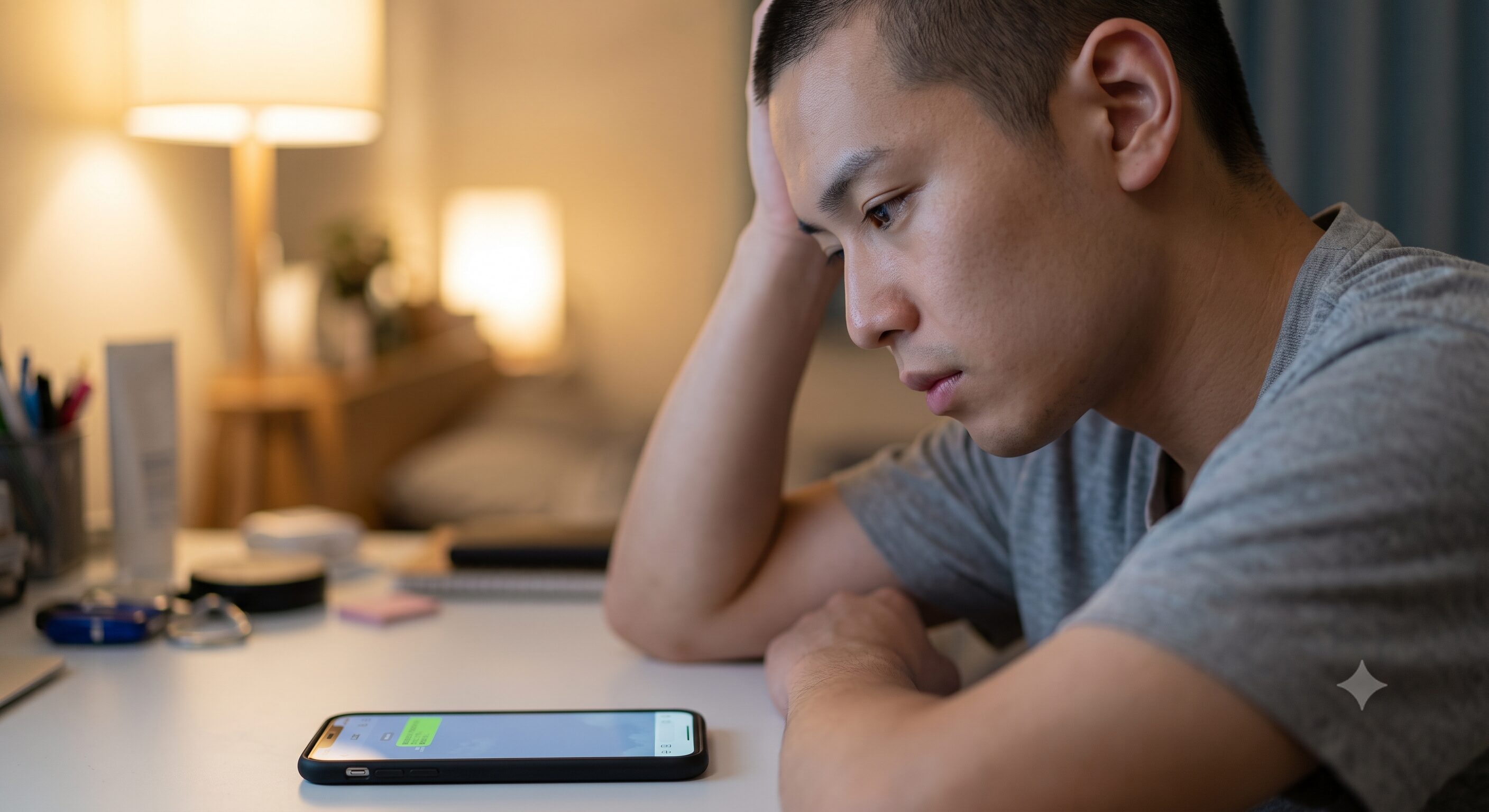 返信がそっけない・既読無視のときの考え方