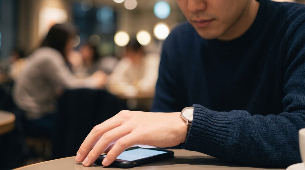 これはNG。一気に冷めさせてしまう対応