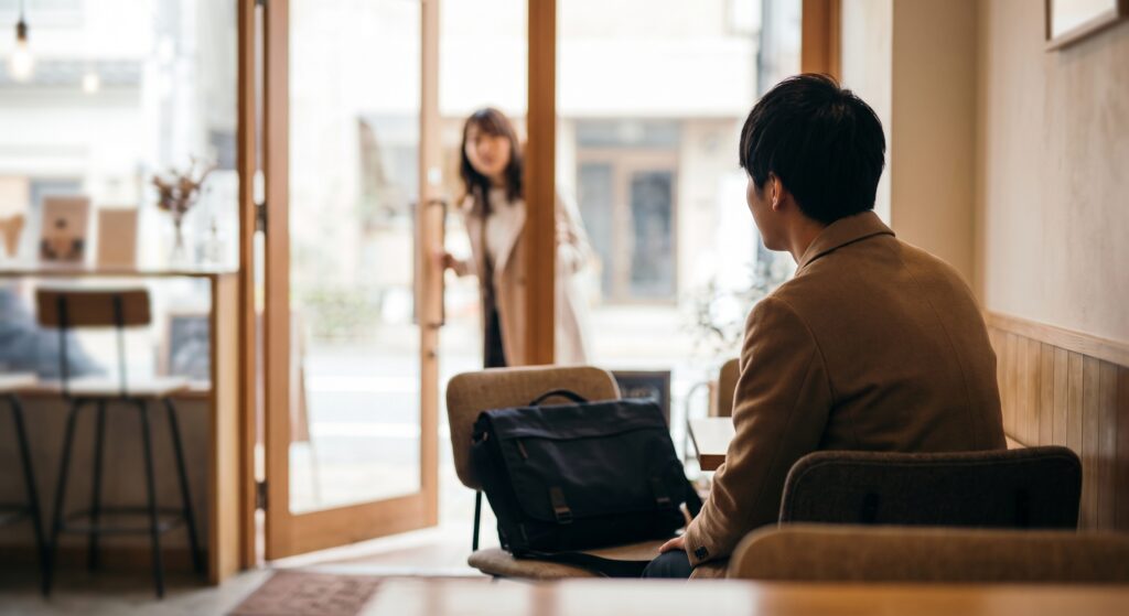 先に着いたときの振る舞い方で差がつく