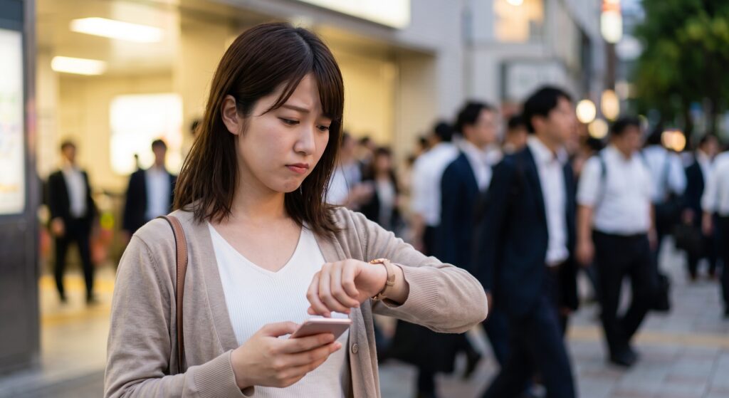 女性が「もう無理」と感じる遅刻の限界時間は何分か